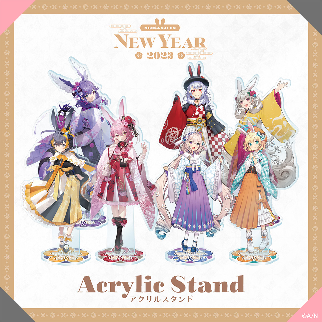 NIJISANJI EN announces New Year Goods 2023 | ANYCOLOR Inc.